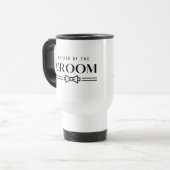 Vater des Grooms Reisebecher (Vorderseite Links)