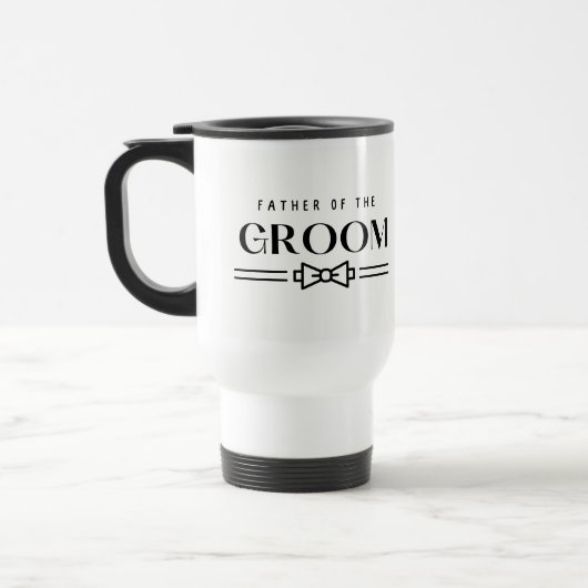 Vater des Grooms Reisebecher (Links)
