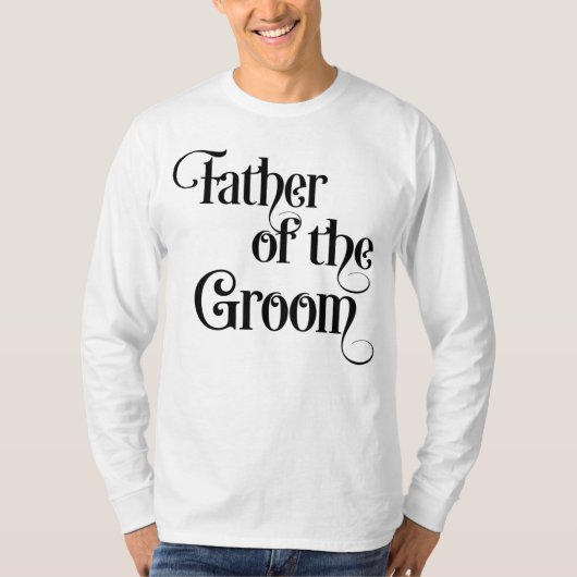 Vater des Grooms T-Shirt (Vorderseite)