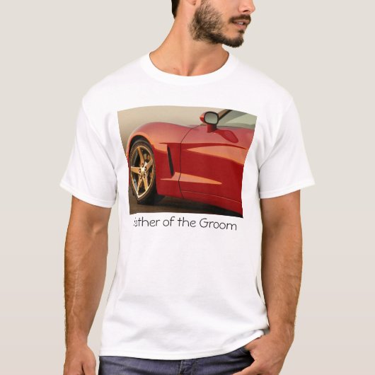 Vater des Grooms T-Shirt (Vorderseite)