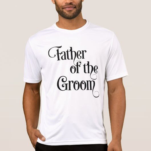 Vater des Grooms T-Shirt (Vorderseite)