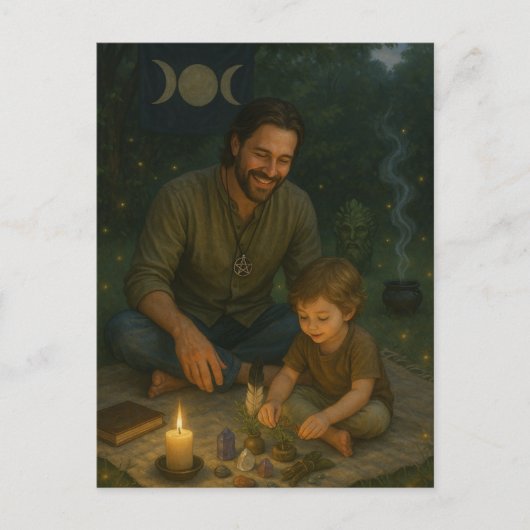 Vater des Groves Postkarte (Vorderseite)