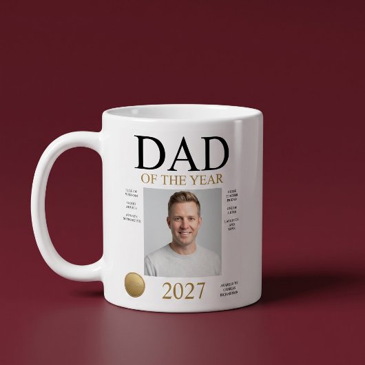 Vater des Jahres Foto Kaffeetasse