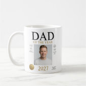 Vater des Jahres Foto Kaffeetasse (Links)