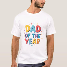 Vater des Jahres - Funny Vatertag Geschenk T-Shirt