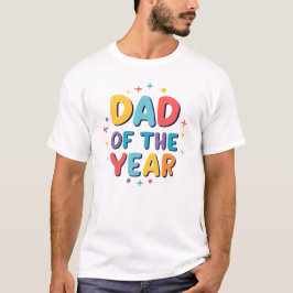 Vater des Jahres - Funny Vatertag Geschenk T-Shirt
