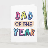 Vater des Jahres Karte (Vorderseite)