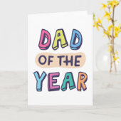 Vater des Jahres Karte (Gelbe Blume)