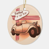 Vater des Jahres Keramik Ornament (Links)