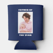 Vater des Jahres Personalisiertes Foto Daddy Dosenkühler (Rückseite)