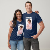 Vater des Jahres Personalisiertes Foto Daddy T-Shirt (Unisex)