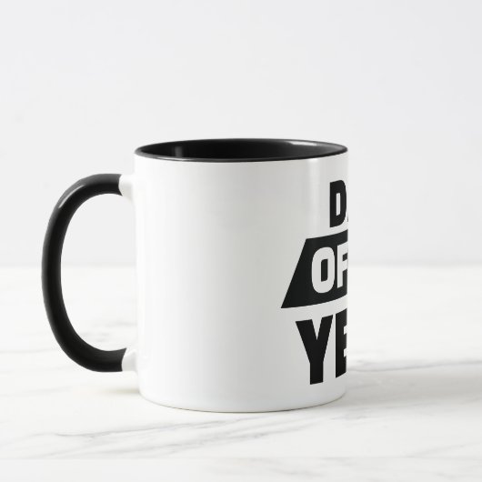 Vater des Jahres Tasse (Links)