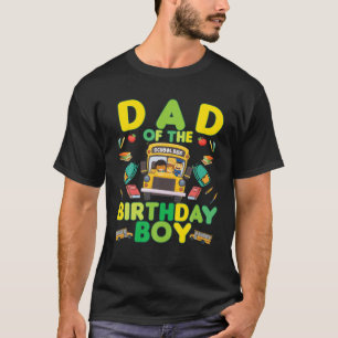 Vater des Jungen-Busses am Geburtstag T-Shirt