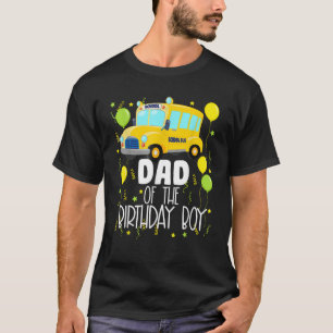 Vater des Jungen-Kindergeburtstags der Geburtstags T-Shirt