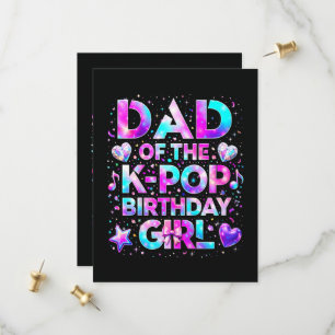 Vater des K-Pop-Geburtstags Koreanische Musik Save The Date