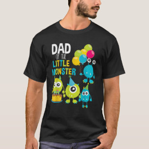 Vater des kleinen Monsters Geburtstagskinder Gir T-Shirt