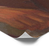 Vater des Künstlers - Kulhanek Portrait (1942) Poster (Ecke)