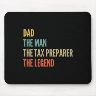 Vater des Mannes, des Steuervorarbeiters, der Lege Mousepad