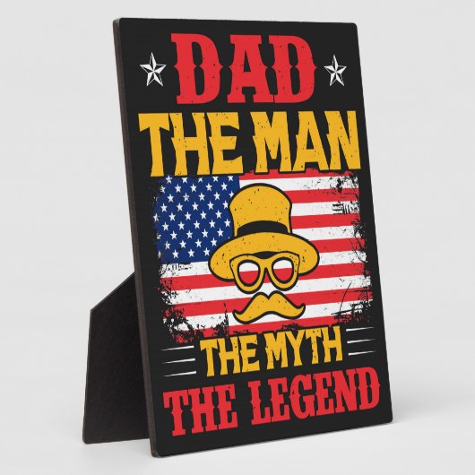 Vater des Menschen, des Mythos der Legende Fotoplatte (Seite)