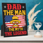 Vater des Menschen, des Mythos der Legende Fotoplatte (Seite)