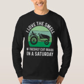 Vater des Mönchsmähers Landschaftsgärtnerei T-Shirt (Vorderseite)