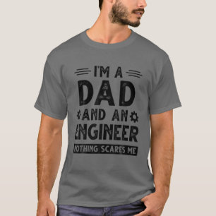Vater des niedlichen Ingenieurs Mechanisches Engi  T-Shirt