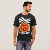 Vater des Patches - Funny Spooky Pumpkin Halloween T-Shirt (Vorne ganz)