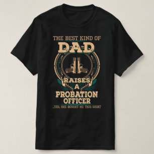 Vater des Proud Probation Officer T-Shirt