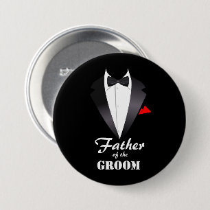 Vater des Raumes mit Tuxedo Shirt - Button