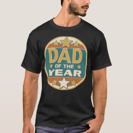 Vater des Retro-Abzeichens des Jahres - Geschenk d T-Shirt