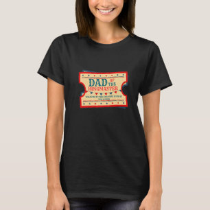 Vater des Ringmaster-Kids-Circus-Party B T-Shirt