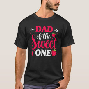 Vater des Süßes Erdbeeren-Party-Familienmatten T-Shirt