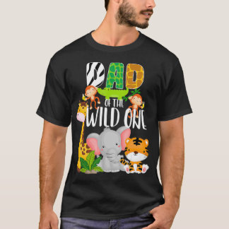 Vater des Tiergartens "Birthday Safari" T-Shirt