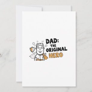 Vater des ursprünglichen Heldenvatertages Einladung