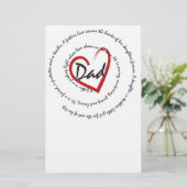 Vater des Vaters Briefpapier (Stehend Vorderseite)