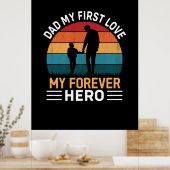 Vater des Vaters meine erste Liebe Poster (Küche)
