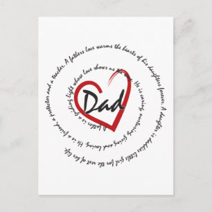 Vater des Vaters Postkarte