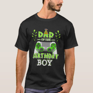 Vater des Videospielkonsols des Geburtstags T-Shirt