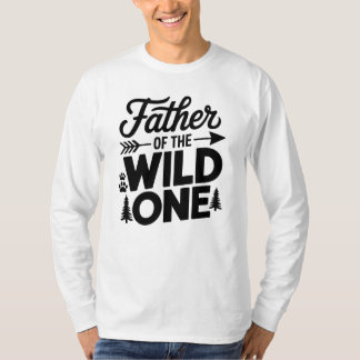 Vater des wilden Ein-T - Shirt-Designs T-Shirt