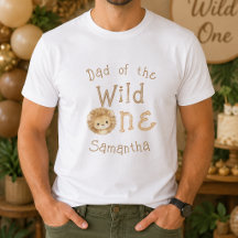 Vater des wilden Ersten Geburtstags Herren T-Shirt