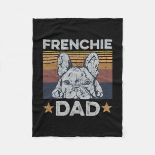 Vater-Design für Ihren französischen Vater Fleecedecke