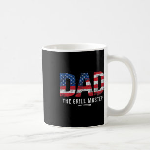 Vater Die amerikanische Flagge des Grillmeisters Kaffeetasse