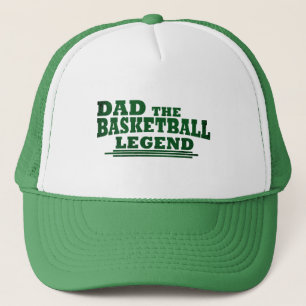 Vater, die Basketball-Legende Truckerkappe