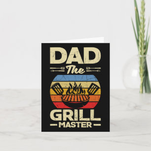 Vater Die Grill-Vatertag-Grillen Karte