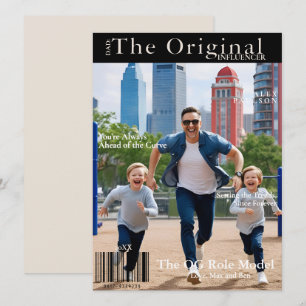 Vater: Die Titelkarte des Originalmagazins "Influe