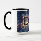 "Vater" Digitale Kunst Tasse (Links)