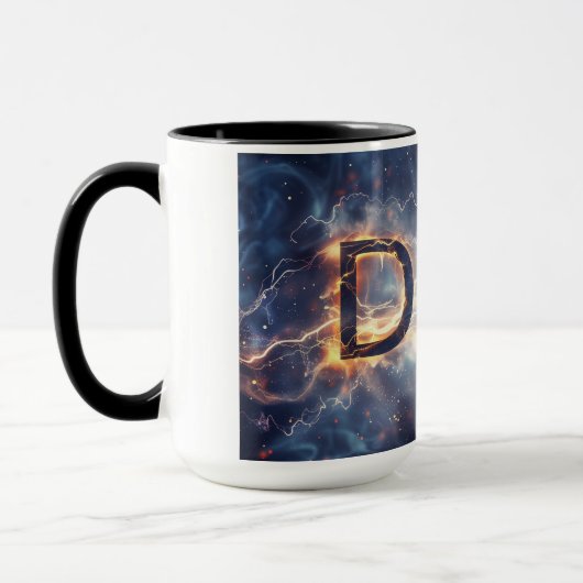 "Vater" Digitale Kunst Tasse (Links)