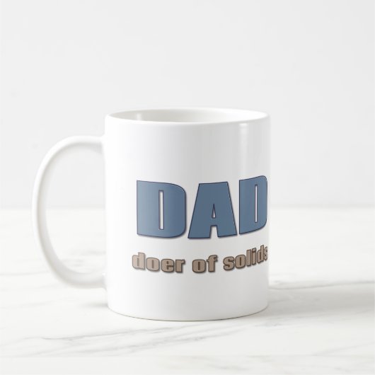 VATER: Doer of Solids Kaffeetasse (Links)