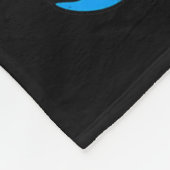 Vater Down Syndrome Awareness Fleecedecke (Ecke)