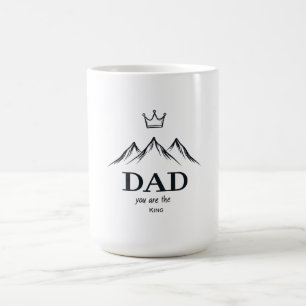 "Vater, du bist der König" benutzerdefinierte Tass Kaffeetasse